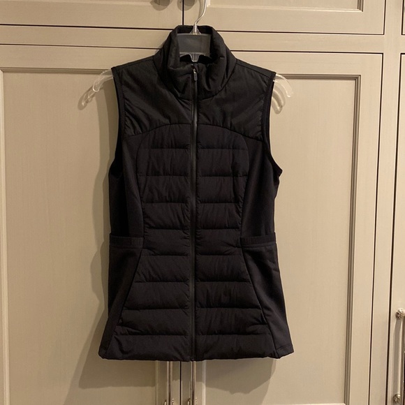 lululemon athletica Jackets & Blazers - Lululemon Down For It All Black Vest